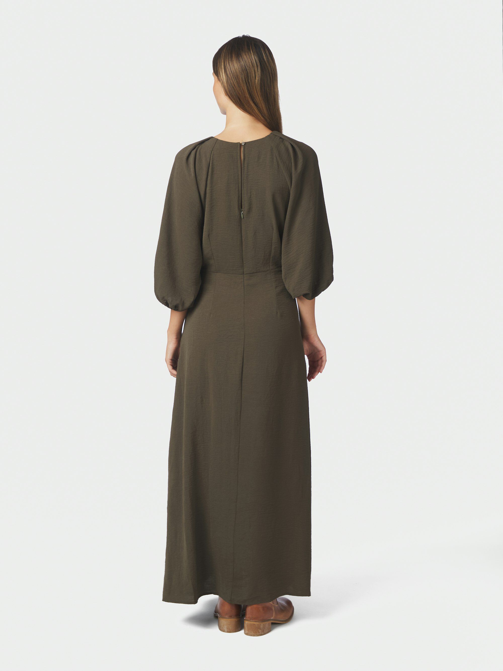 Meriel Structure Solid Dress