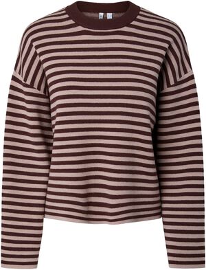 PCJASSY LS O-NECK KNIT NOOS BC