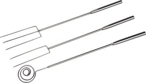 Konfektgaffel-set 3 st St&aring;l