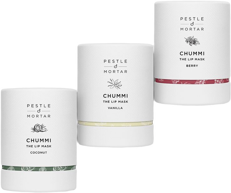 Pestle & Mortar Chummi Lip Mask - Coconut 20g