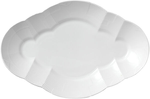 Hvid elements 38,5 cm. fad