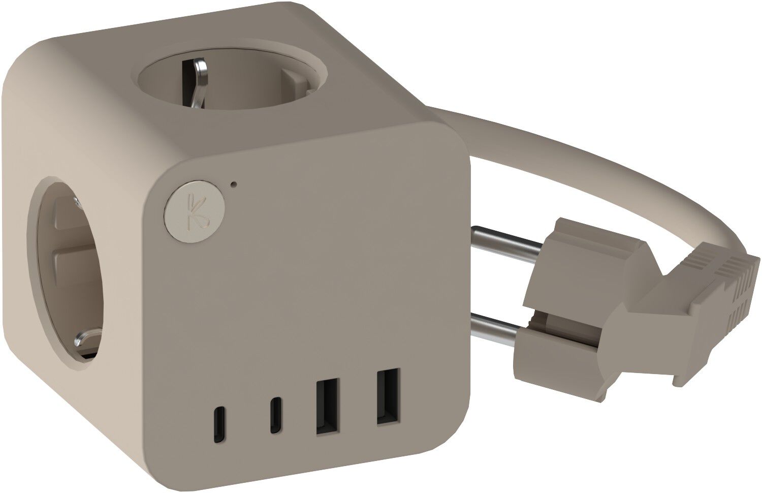 Ampie wired Kraftverk med flere stikkontakter