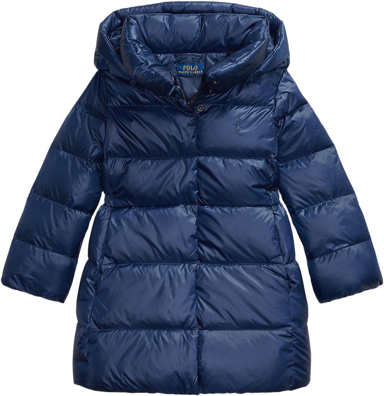 Down Hooded Long Jacket