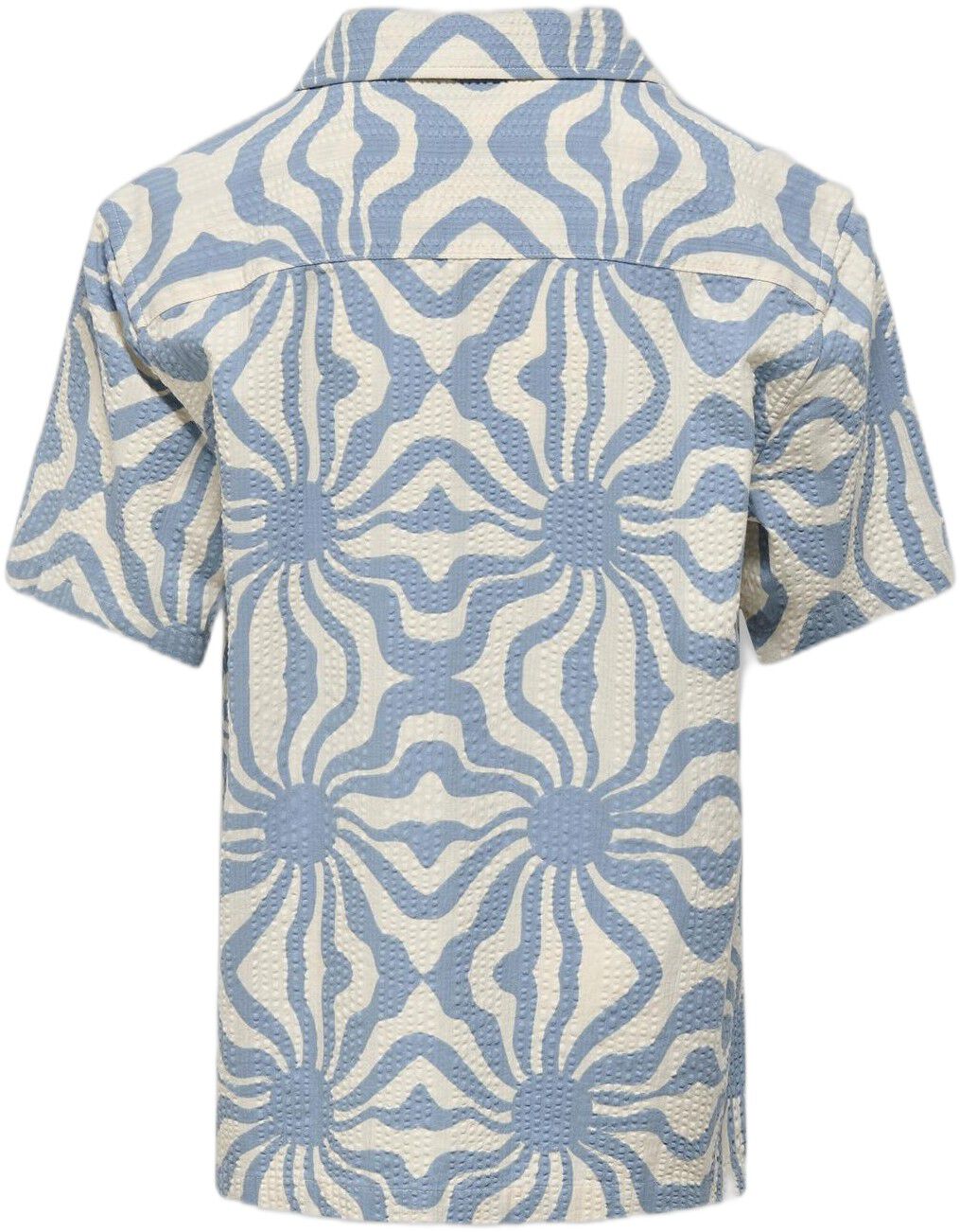 Osjcruz Rlx Seersucker Resort Ss Shirt