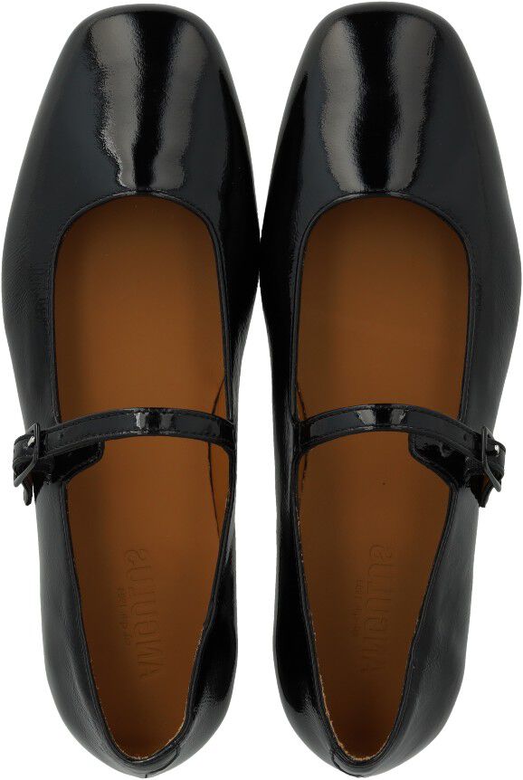 Mary Jane ballerina med moderat fir