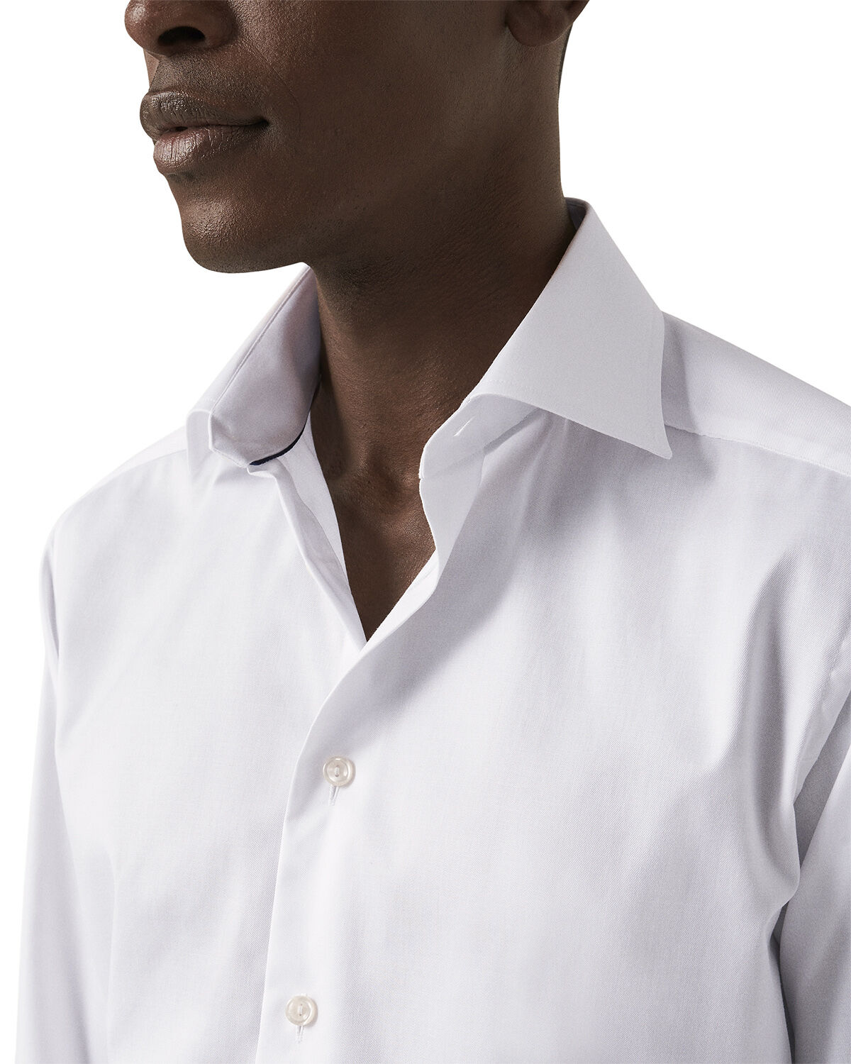 Contemporary Fit Light Blue Signature Twill Shirt