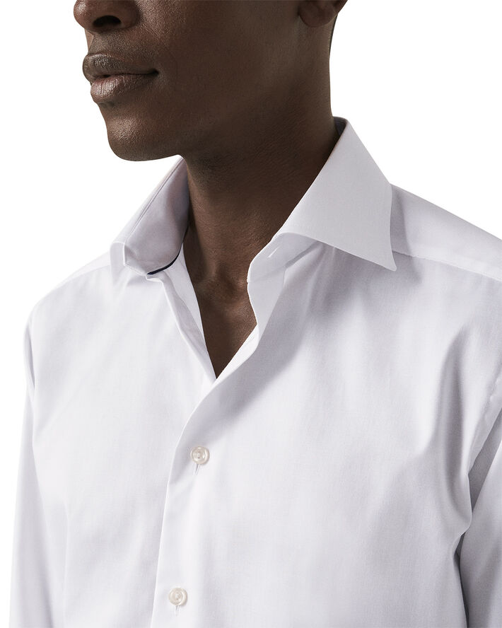 Contemporary Fit Light Blue Signature Twill Shirt