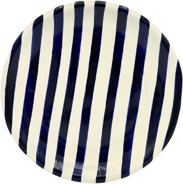 Stripe Dinner Plate Classic