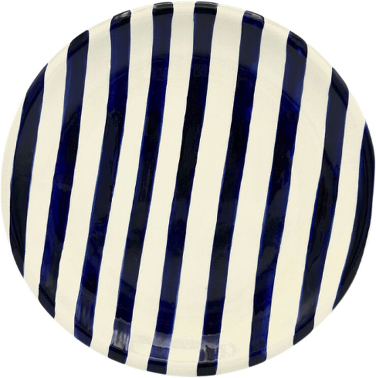 Stripe Dinner Plate Classic