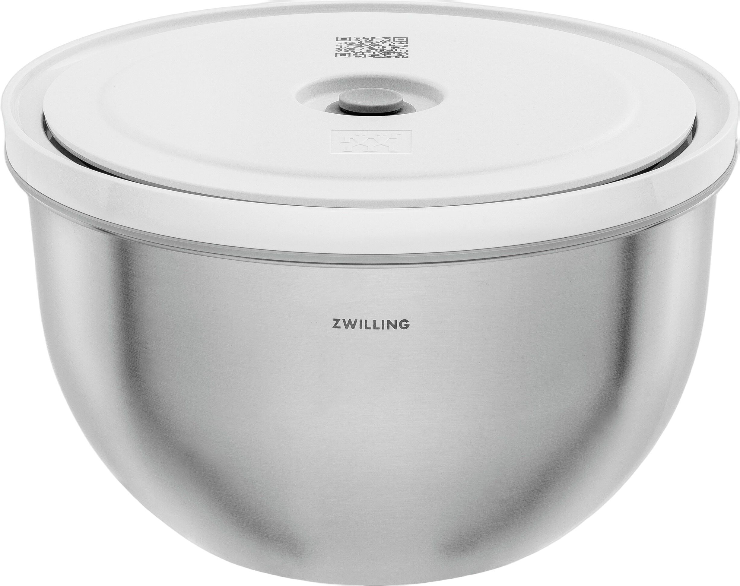 Fresh & Save BOWLS Vakuumsk&aring;l L / 26 cm, Rustfrit st&aring;l, S&oslash;lv