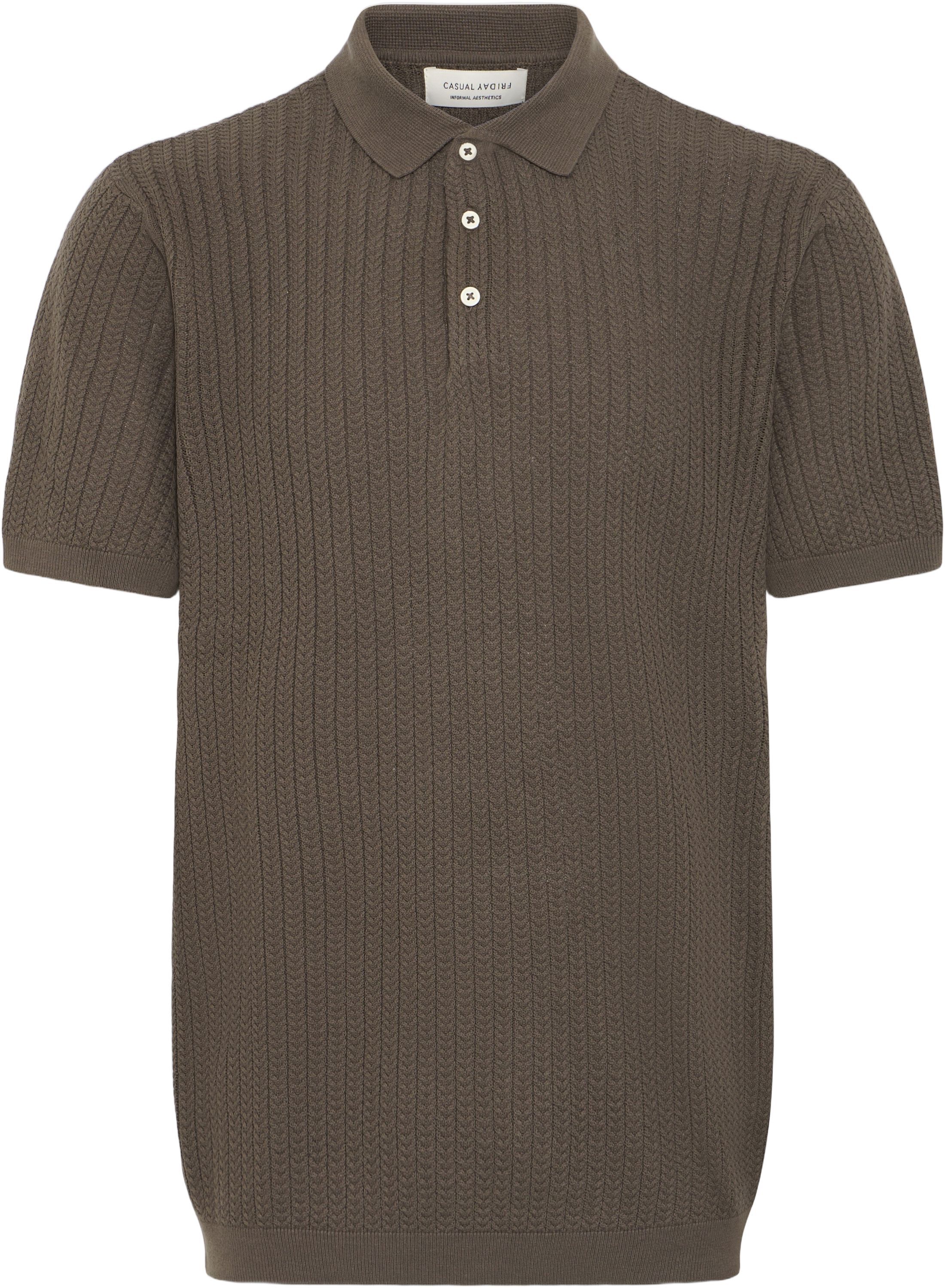 CFKARL structured knit polo