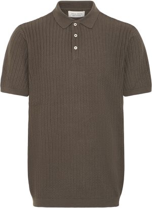 CFKARL structured knit polo