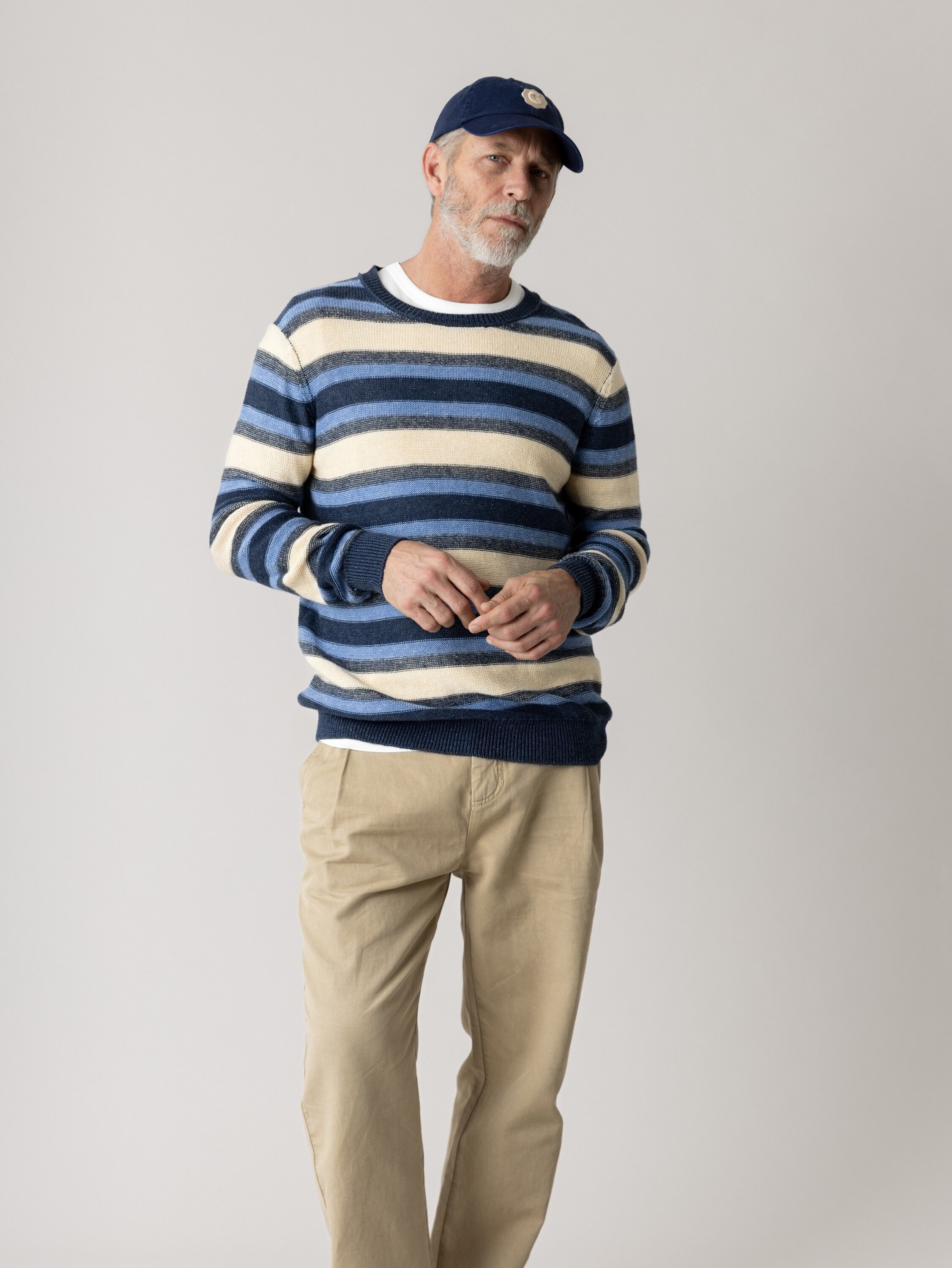 MMGLaporte Linen Crew Neck Knit
