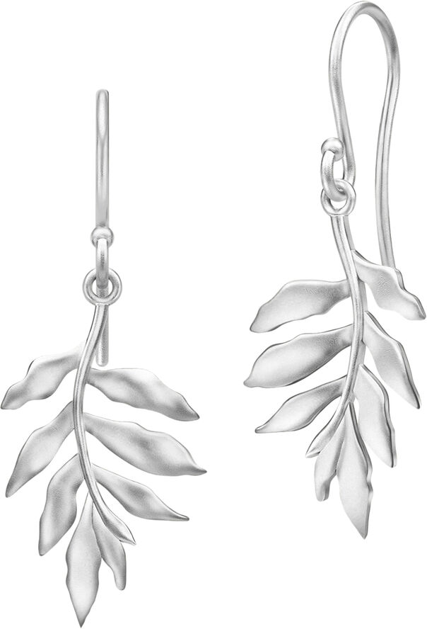 Little tree of life earring - Rhodium
