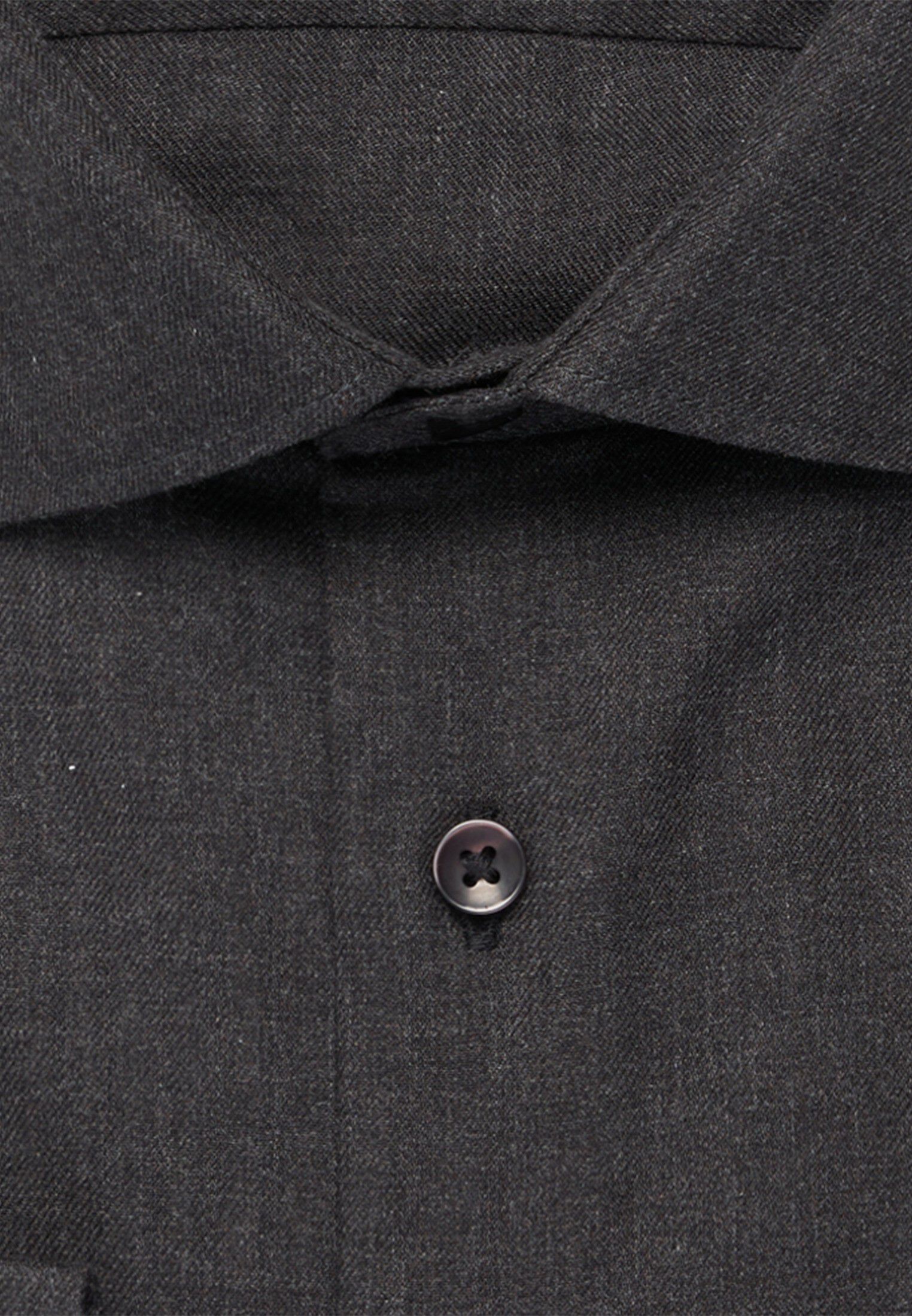 Flannel shirt Slim 1/1 Kent-Collar Flannel