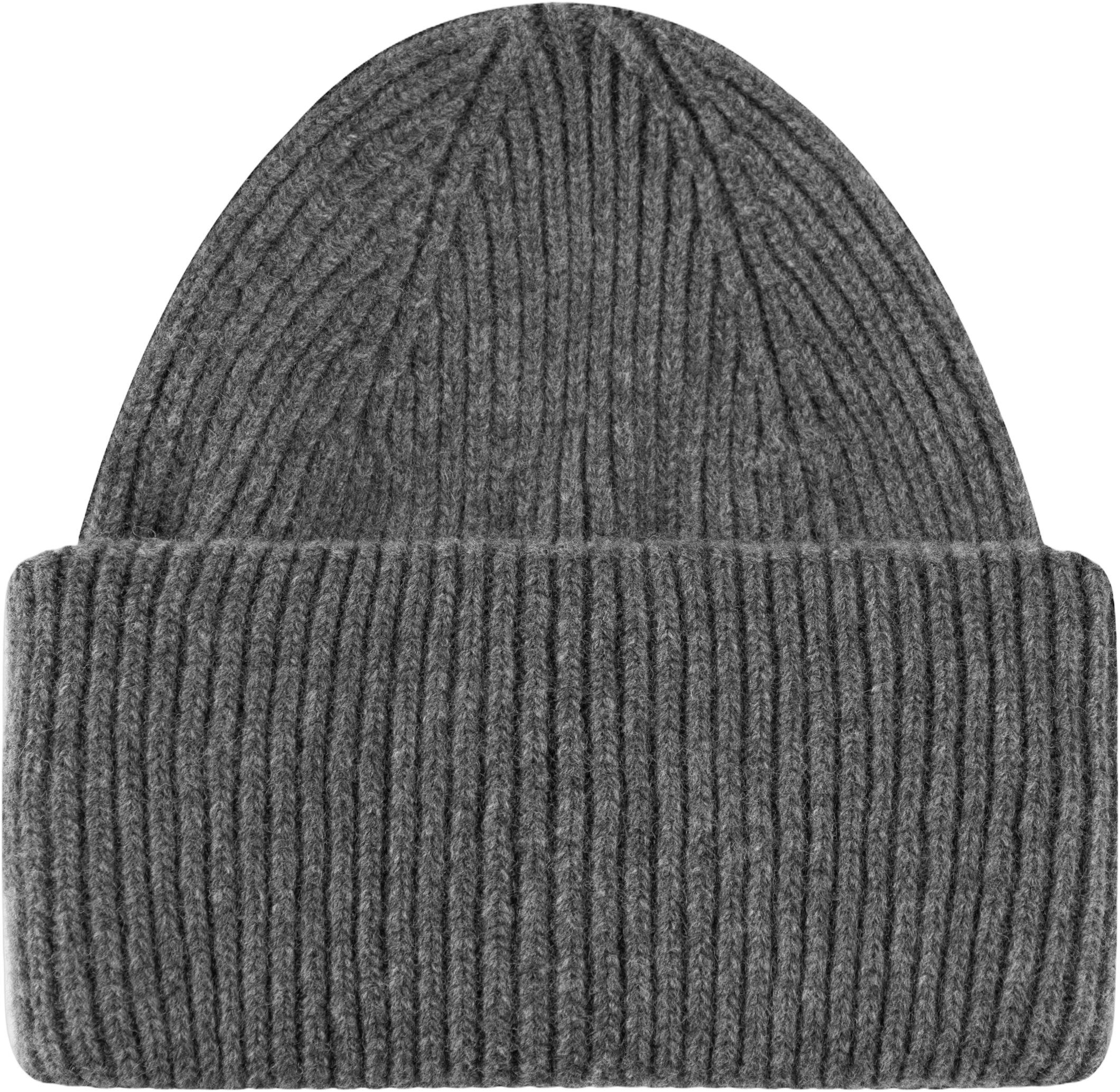 Wool badge beanie