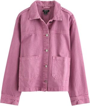 Twill jacket with a loose fit, butt
