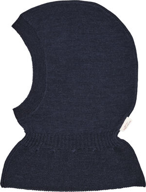 LT. KNITTED MERINO BALACLAVA WITH F