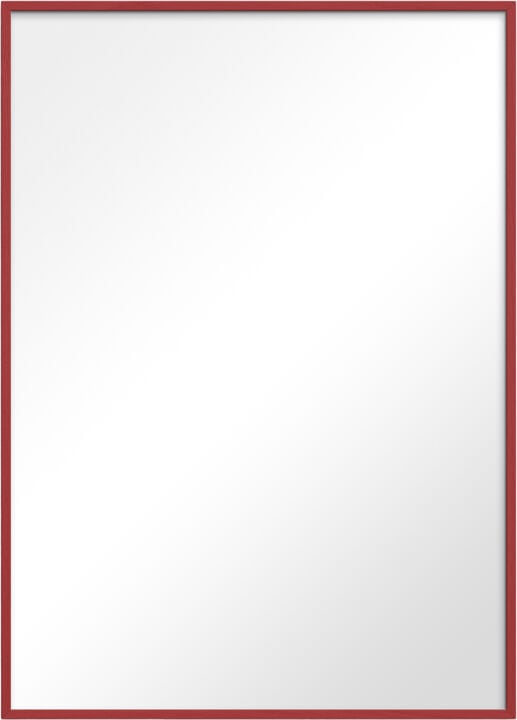 Red Wood Mirror