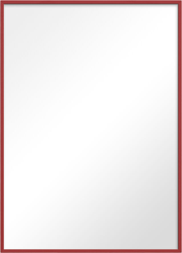 Red Wood Mirror
