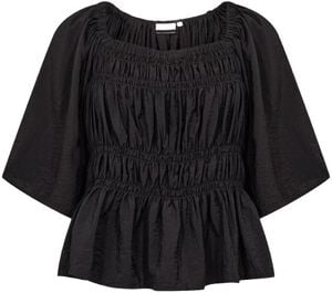 Curvy WA-ANIA 1 Bluse Sort