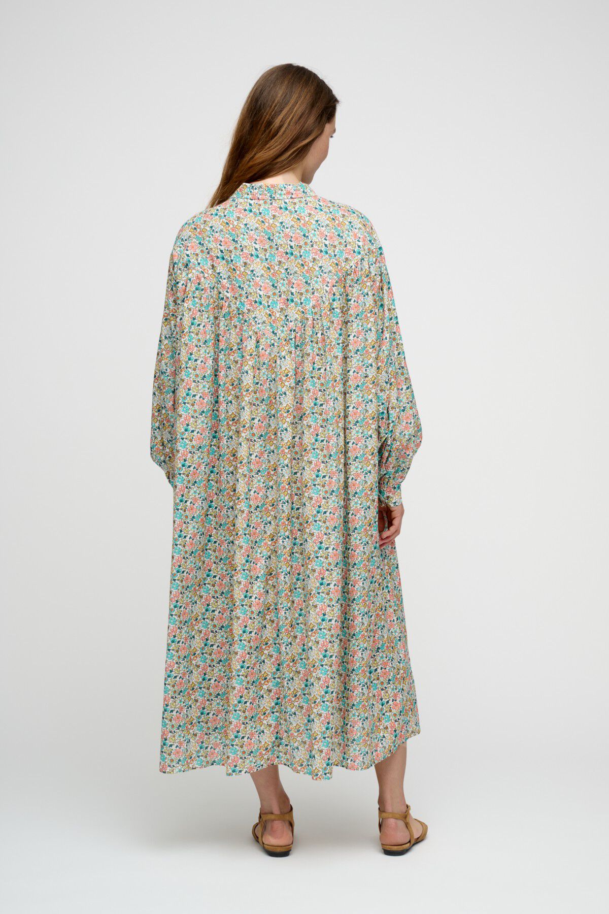 golden shirtdress