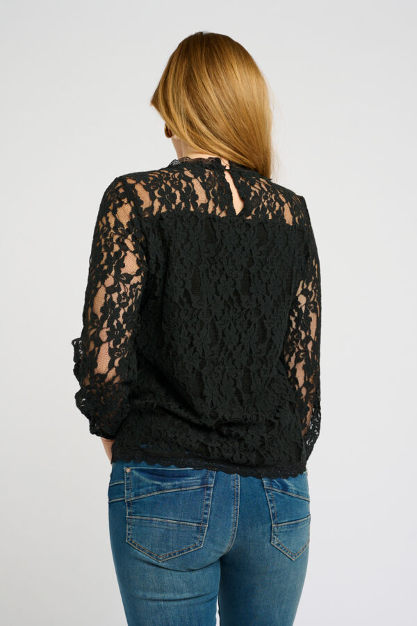 CRKit Lace LS Blouse