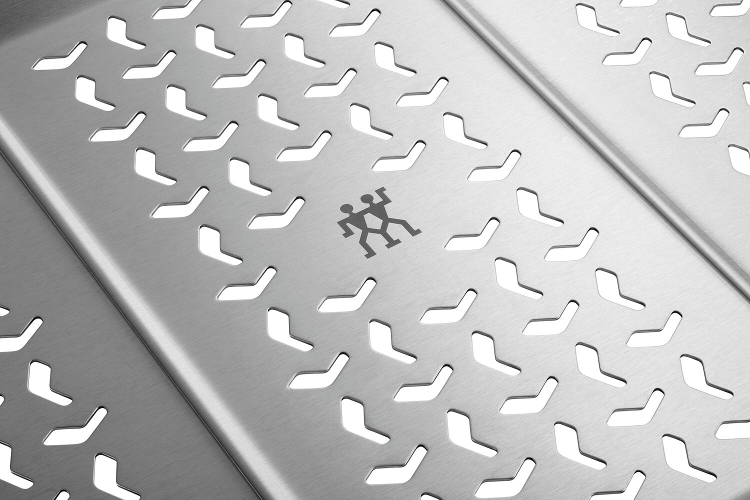 BBQ+ Grillkurv XL S&oslash;lv Rektangul&aelig;r