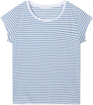 Fine Jersey Stripe Teasy Tee FAV
