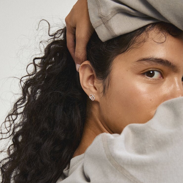 JOLINA earrings silver-plated