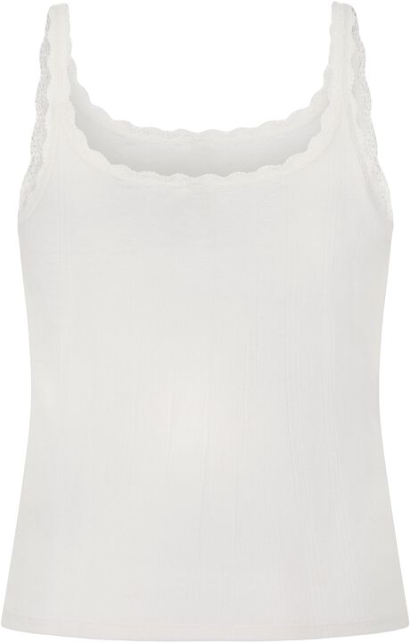 SINGLET POINTELLE LACE
