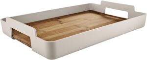 Nordic Kitchen Rektangul&aelig;r serveringsbakke Sand