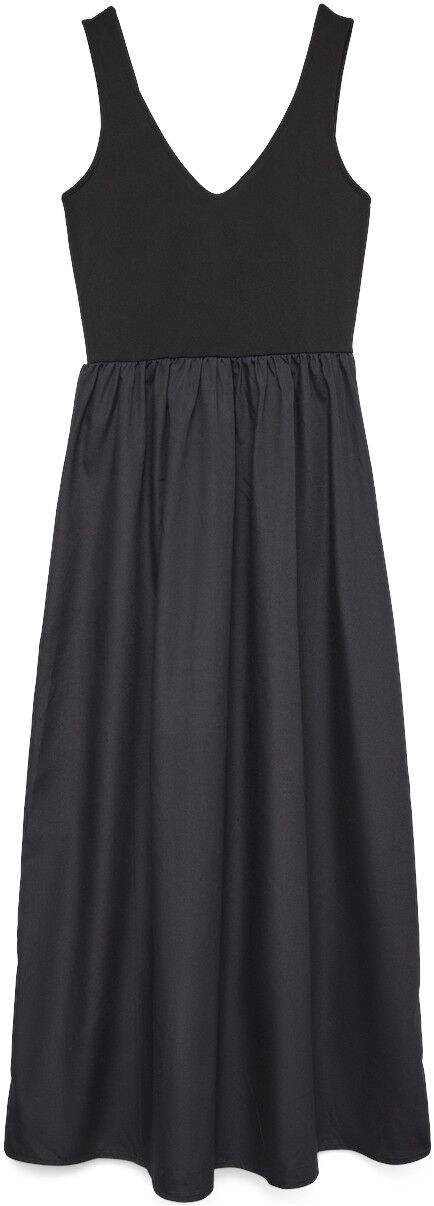 Vmvally Sl Long Bow Dress Jrs Noos