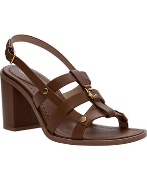 COCCINELLE C-EASY HEEL SANDAL COW LEATHER