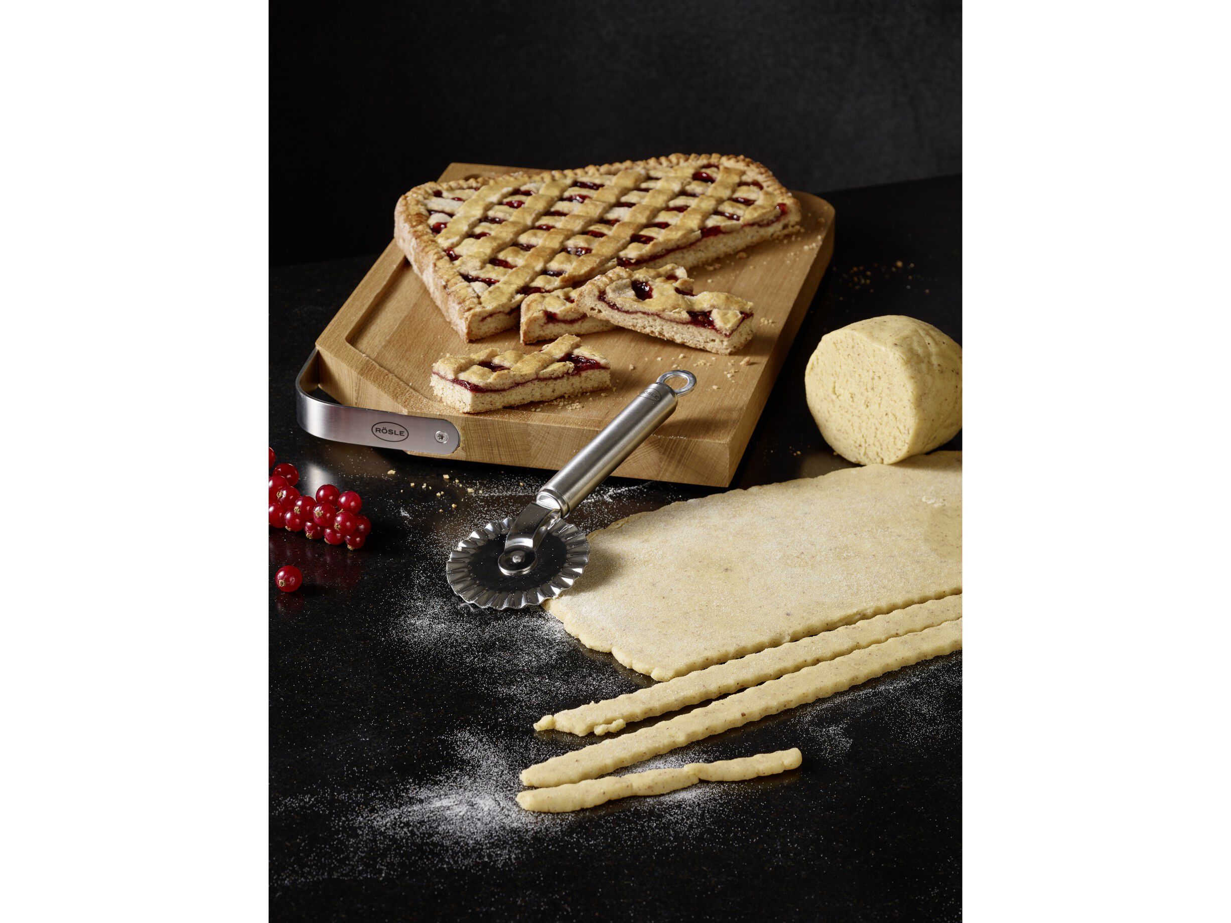 Deigspore/pastaspore 7 x 19,5 cm St&aring;l