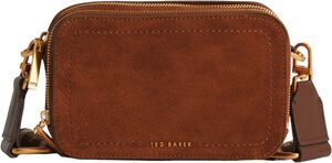 SHAYANN Webbing Suede Crossbody Cam