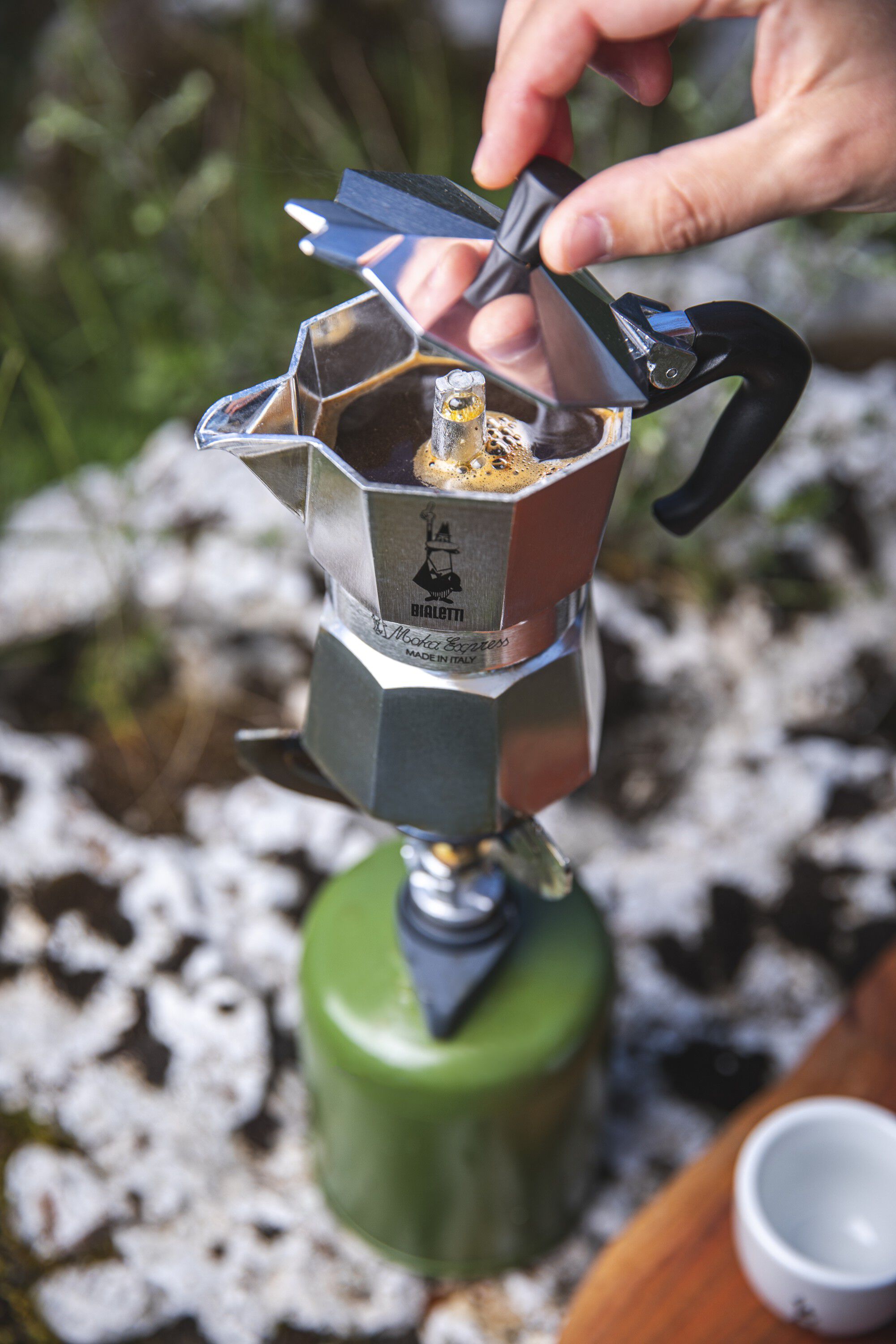 Moka Express espressokande, 3 kop Bialetti