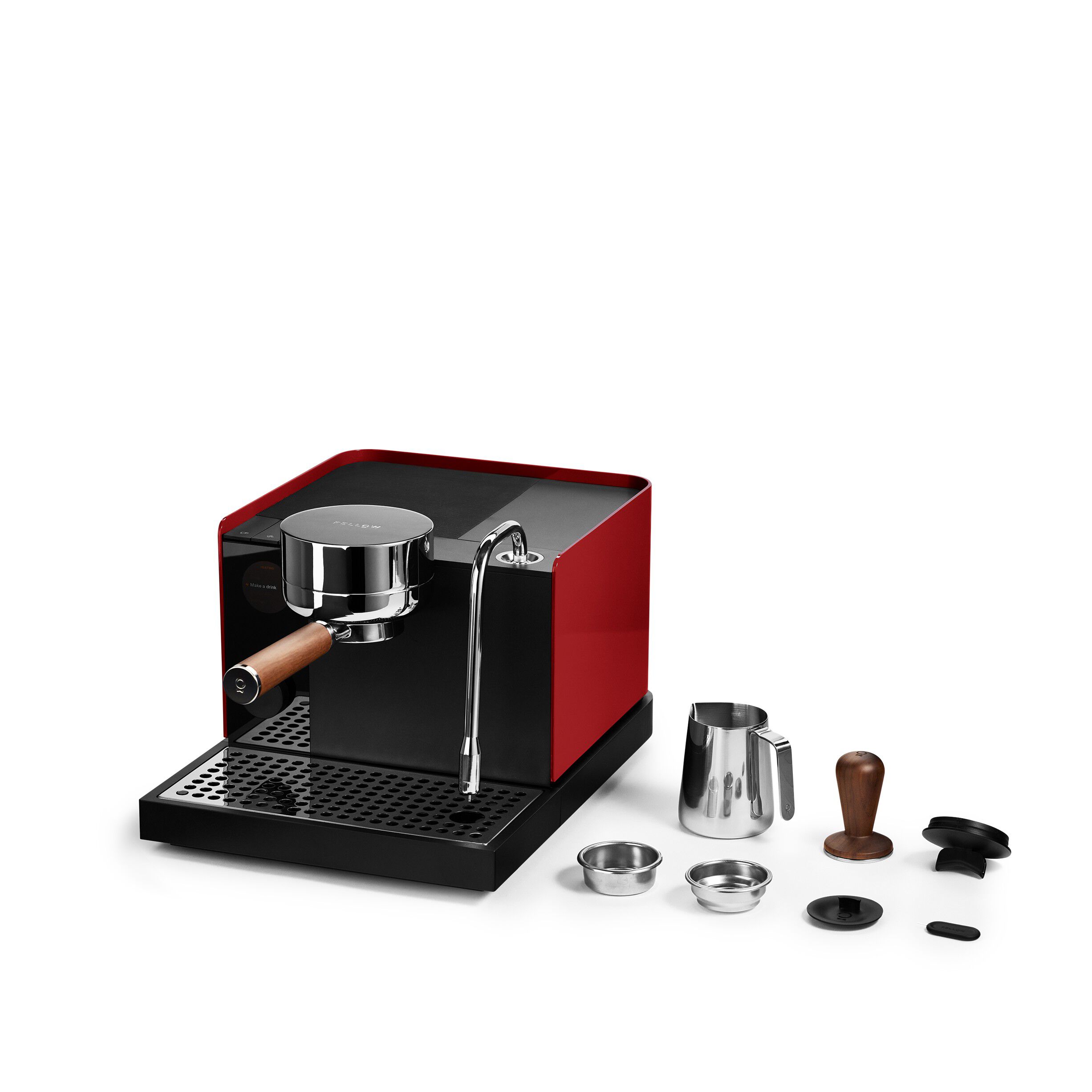 Espresso Series 1 Cherry Red with Walnut, EU