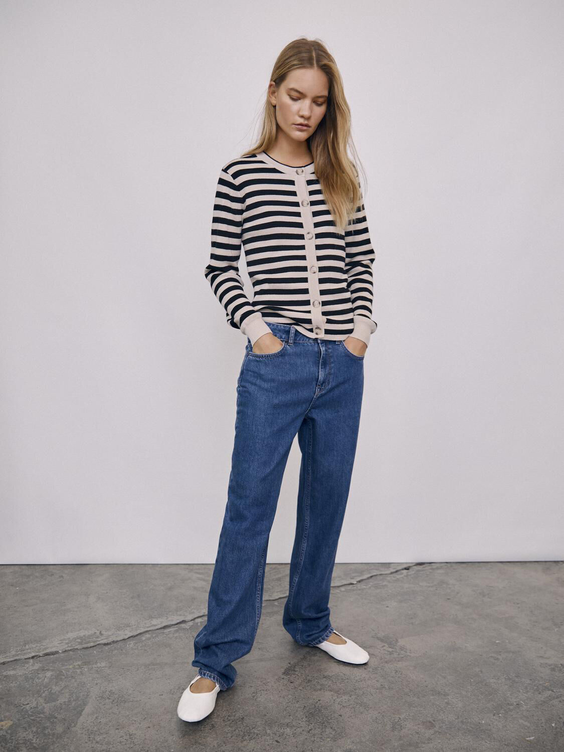 Objsava Ellen Mw Straight Jeans Noos