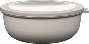 Bolle m/lokk Cirqula 1250 ml Hvit