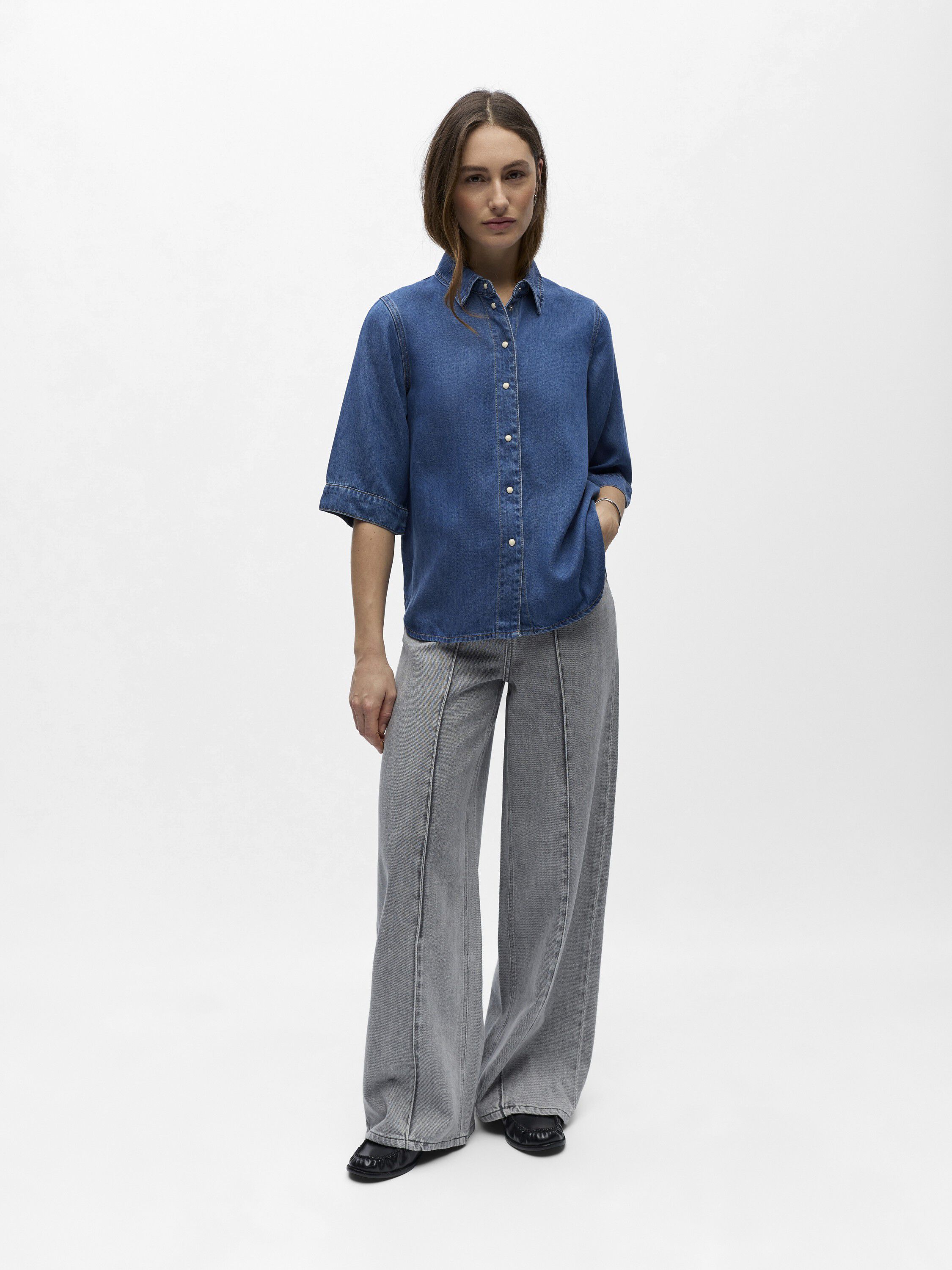 Objframe 2/4 Re Denim Top Noos