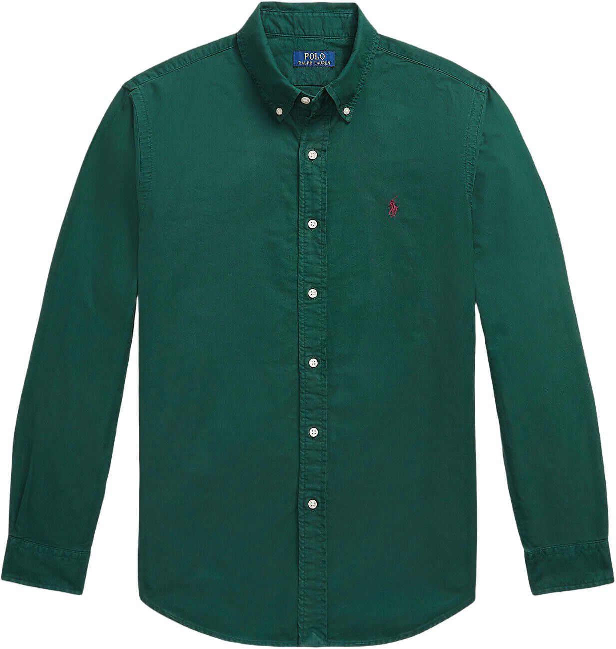 Custom Fit Garment-Dyed Oxford Shirt
