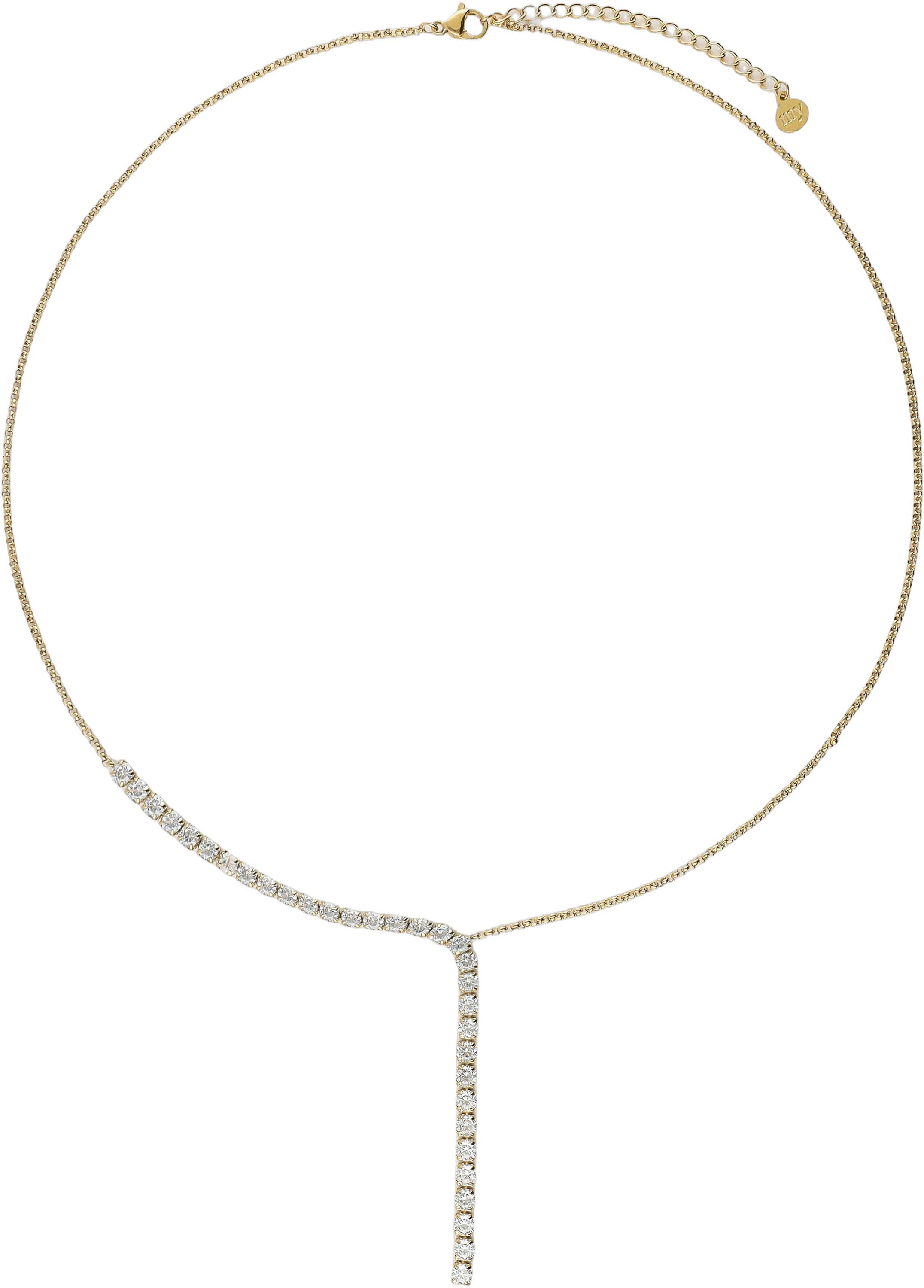 Necklace strass Y