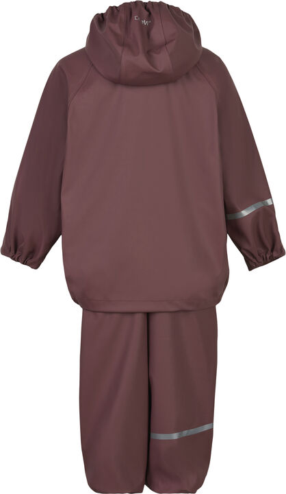 Basic rainwear set -solid PU