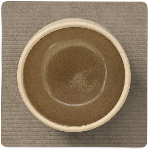 Glass Mat Square Corduroy Nomad Grey