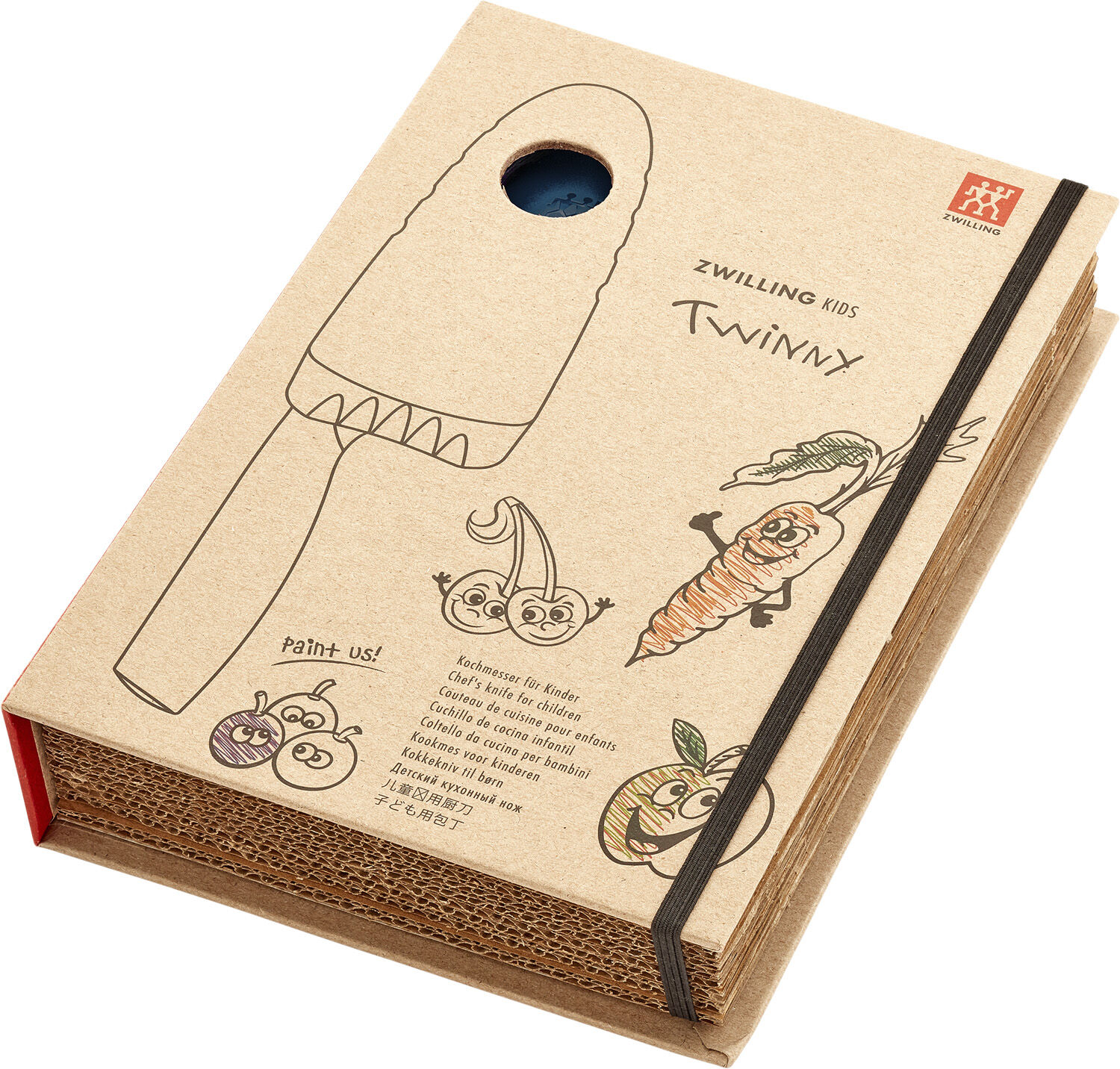 Twinny Kokkekniv, 10 cm bl&aring;