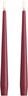 Moods & More - LED taper candle, Silk, Slim, Vintage rose, 2-pack, 23x
