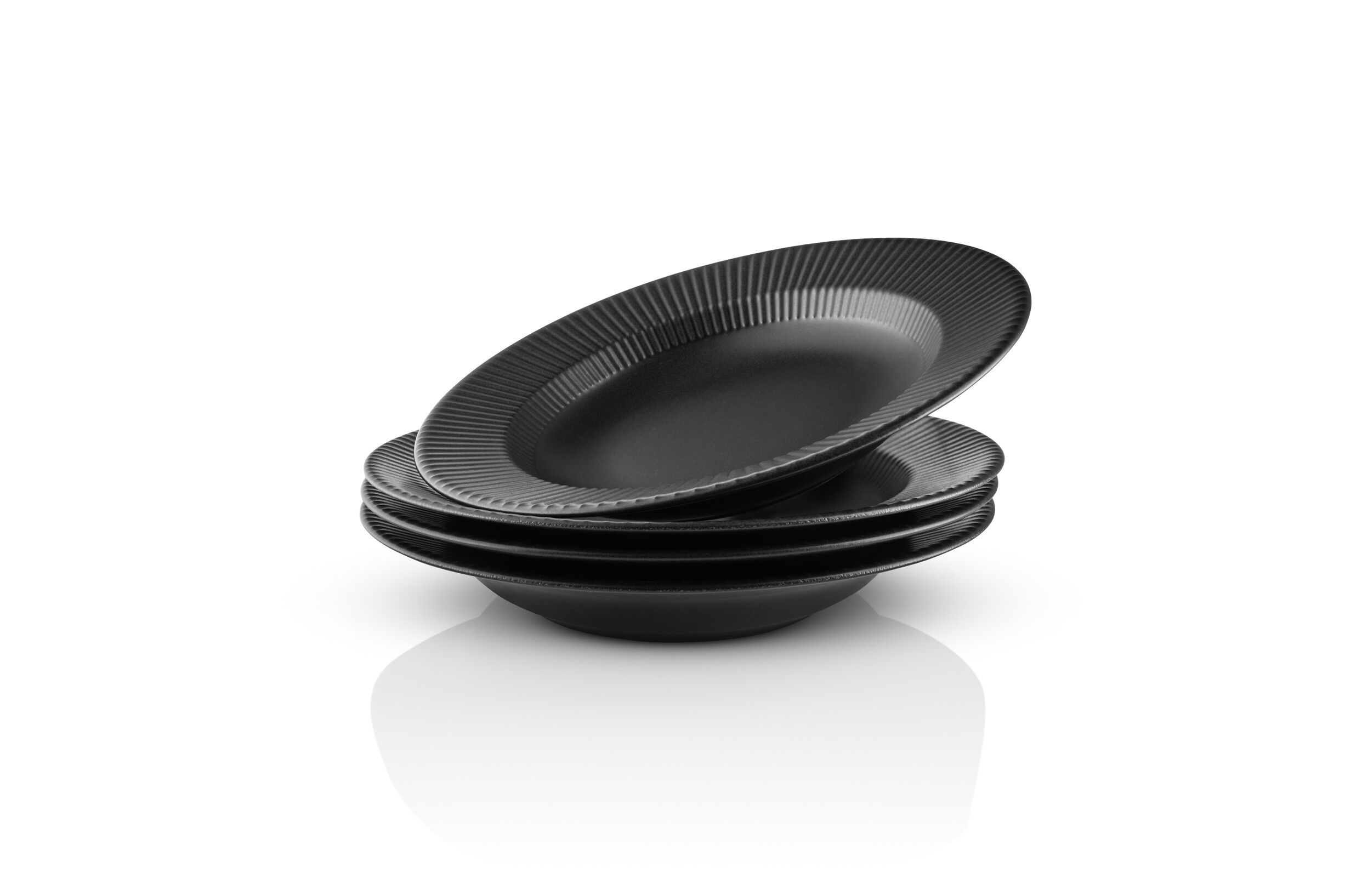 Legio Nova Dyb tallerken 25 cm Black