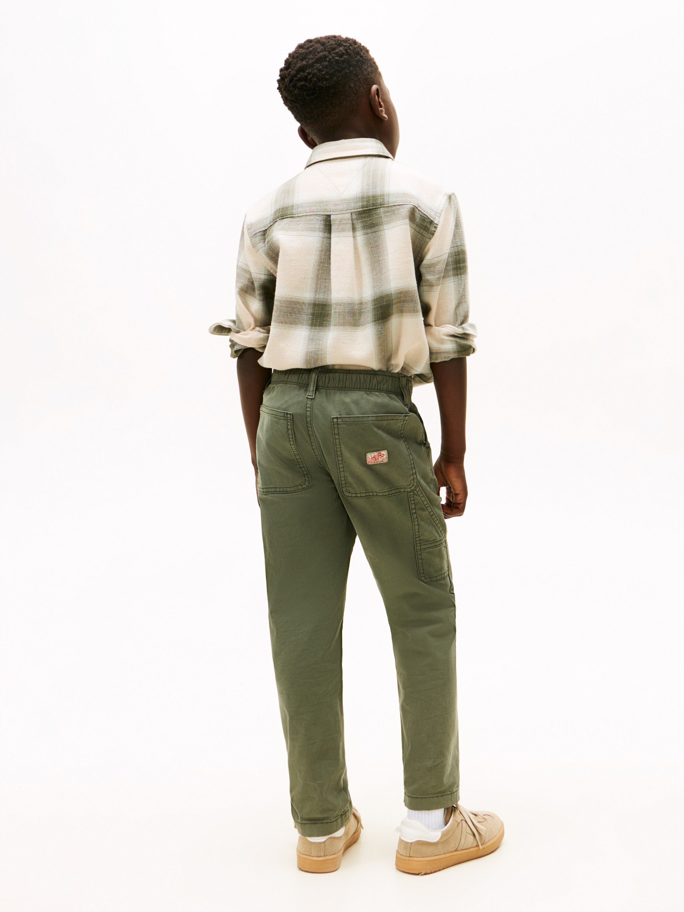 HERRINGBONE WORKER PANTS