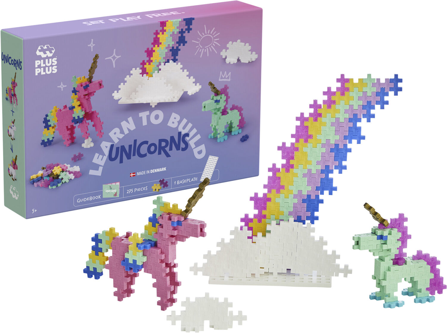 Plus-Plus Learn to Build Unicorns